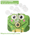 Máquina automática de burbujas ranita – Kit STEAM armable