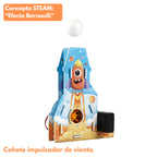 Cohete propulsor de aire - Kit STEAM armable