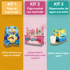 PACK STEAM x3 - Agua, Sonido y Precisión