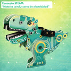Dinosaurio conductor de electricidad - Kit STEAM armable
