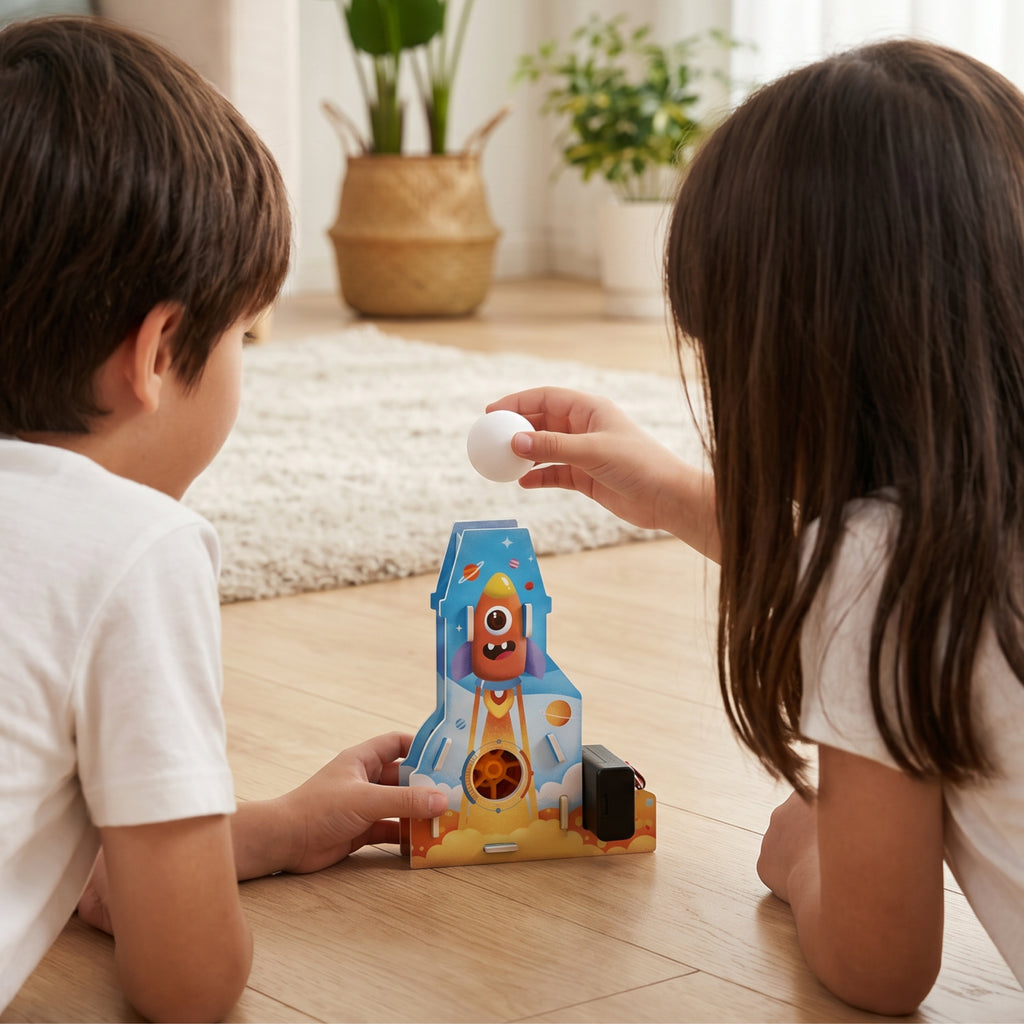 Cohete propulsor de aire - Kit STEAM armable