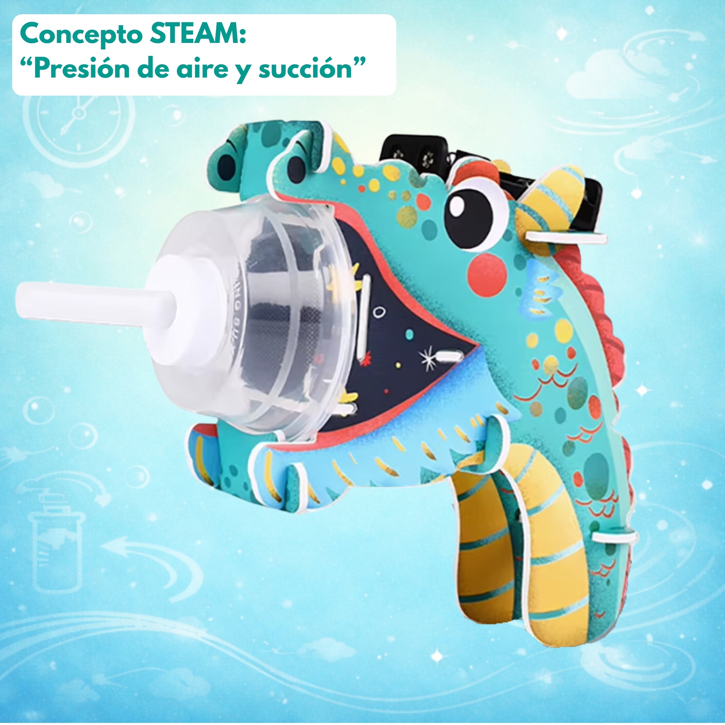 Dragón Aspiradora automática - Kit STEAM armable