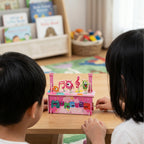 Caja musical con manivela - Kit STEAM armable