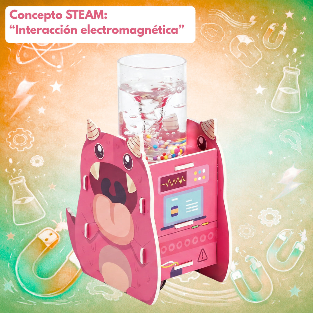 Máquina de tornados de agua - Kit STEAM armable