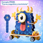 Patineta de movimiento por magnetismo - Kit STEAM armable