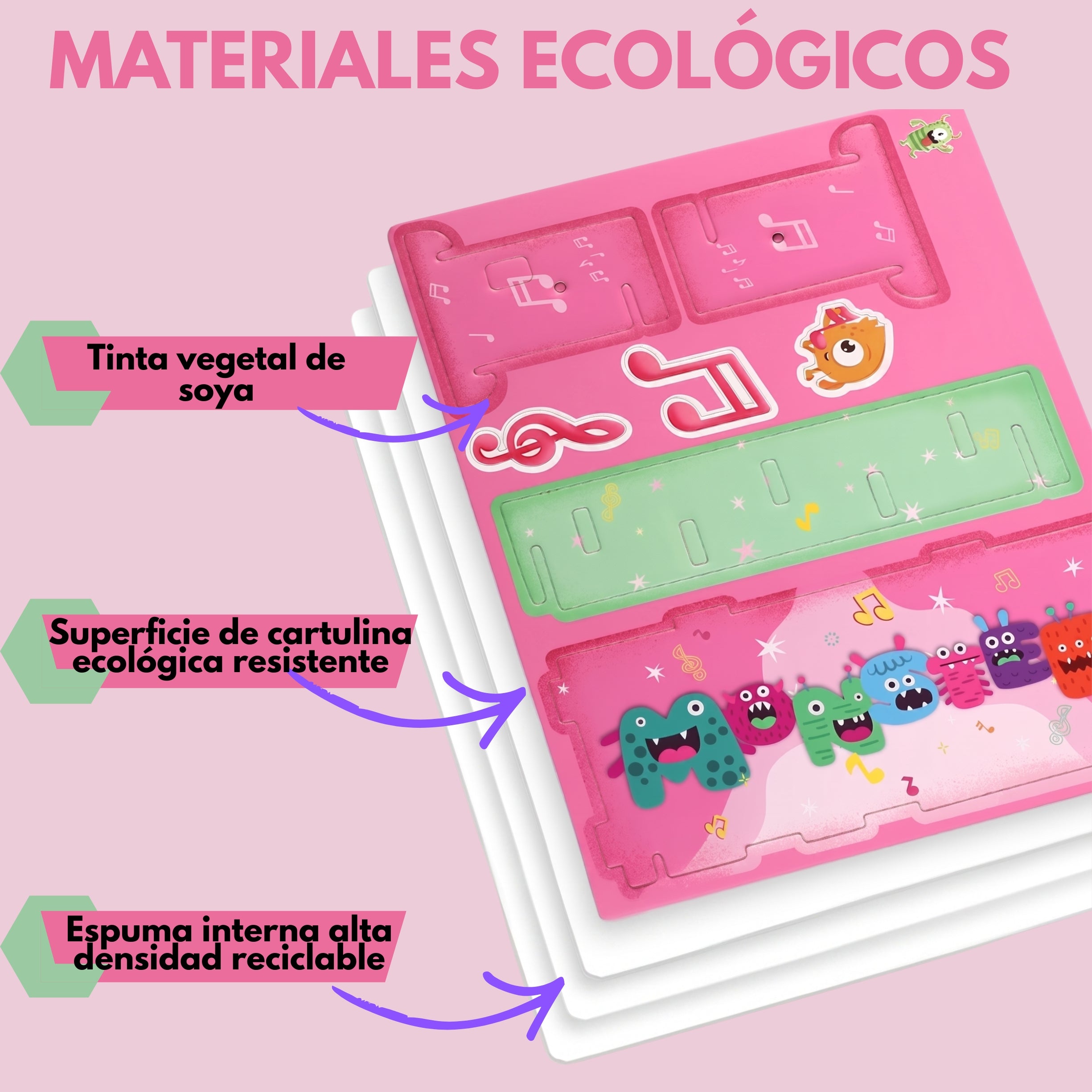 Caja musical con manivela - Kit STEAM armable