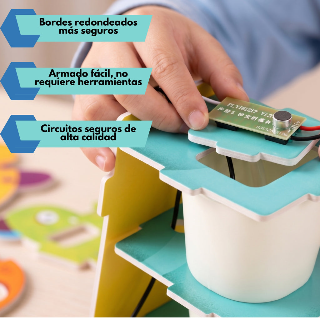 Máquina dispensadora de agua automática - Kit STEAM armable