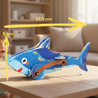 Tiburón de movimiento zig zag - Kit STEAM armable