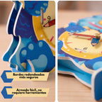 Reloj de engranajes - Kit STEAM armable