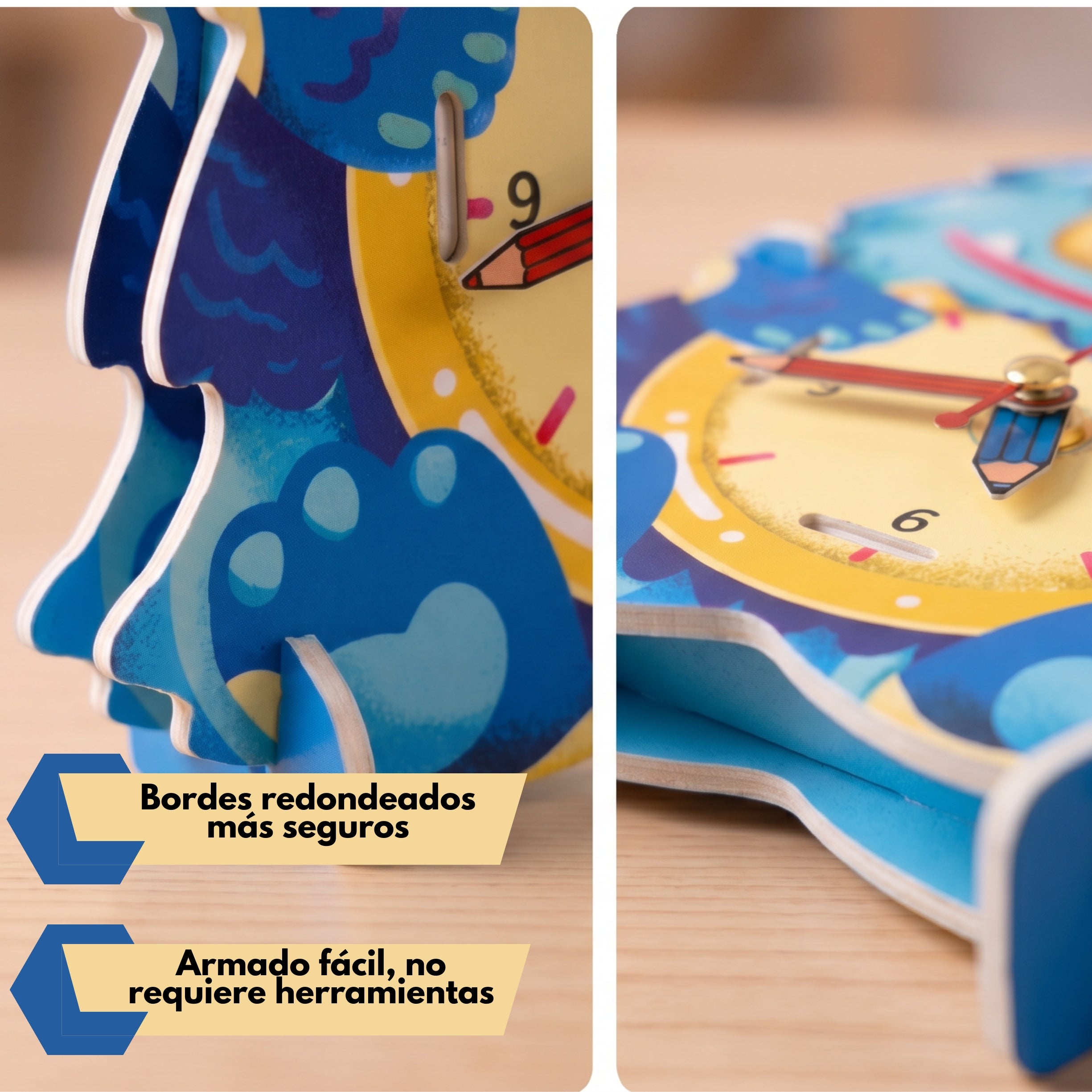 Reloj de engranajes - Kit STEAM armable