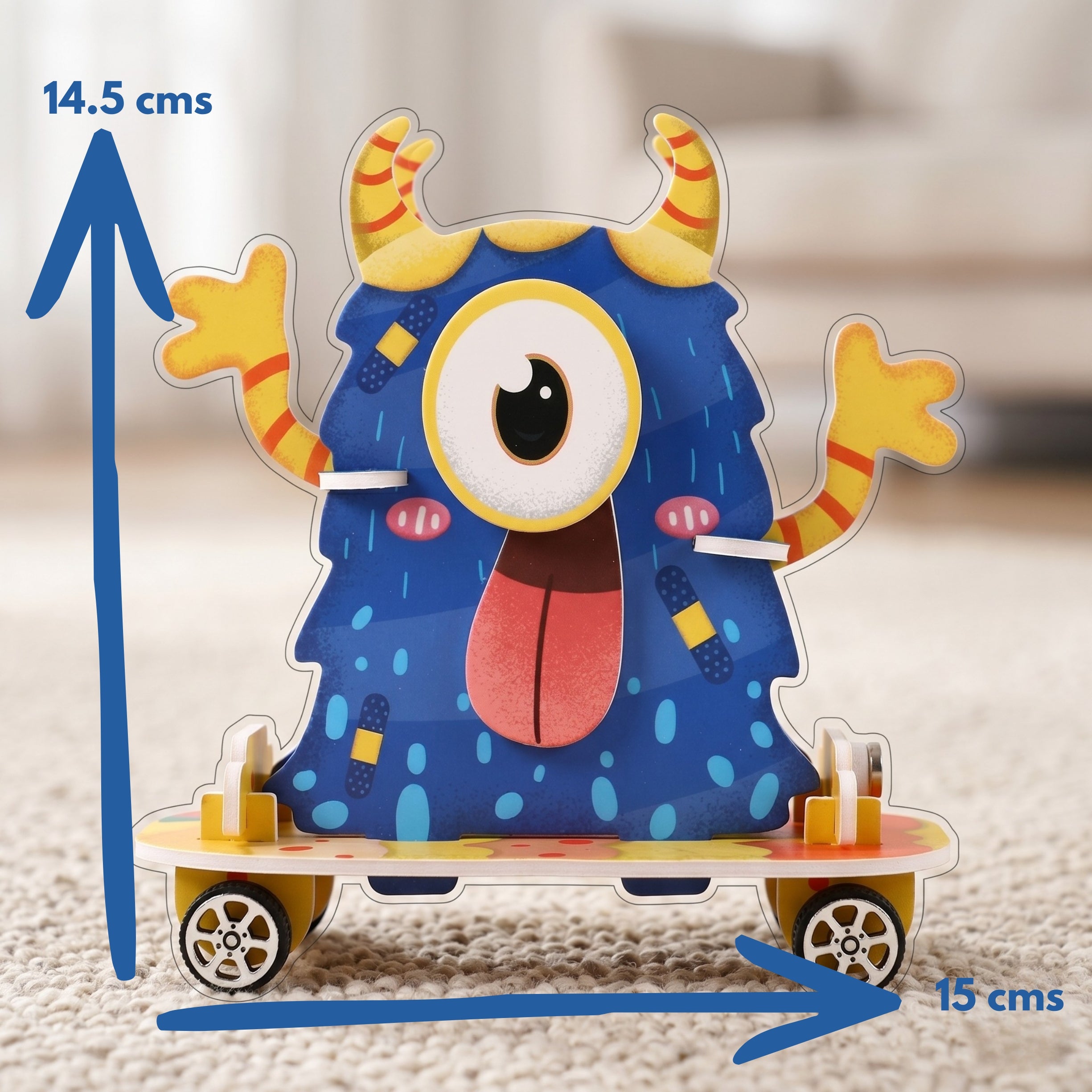 Patineta de movimiento por magnetismo - Kit STEAM armable