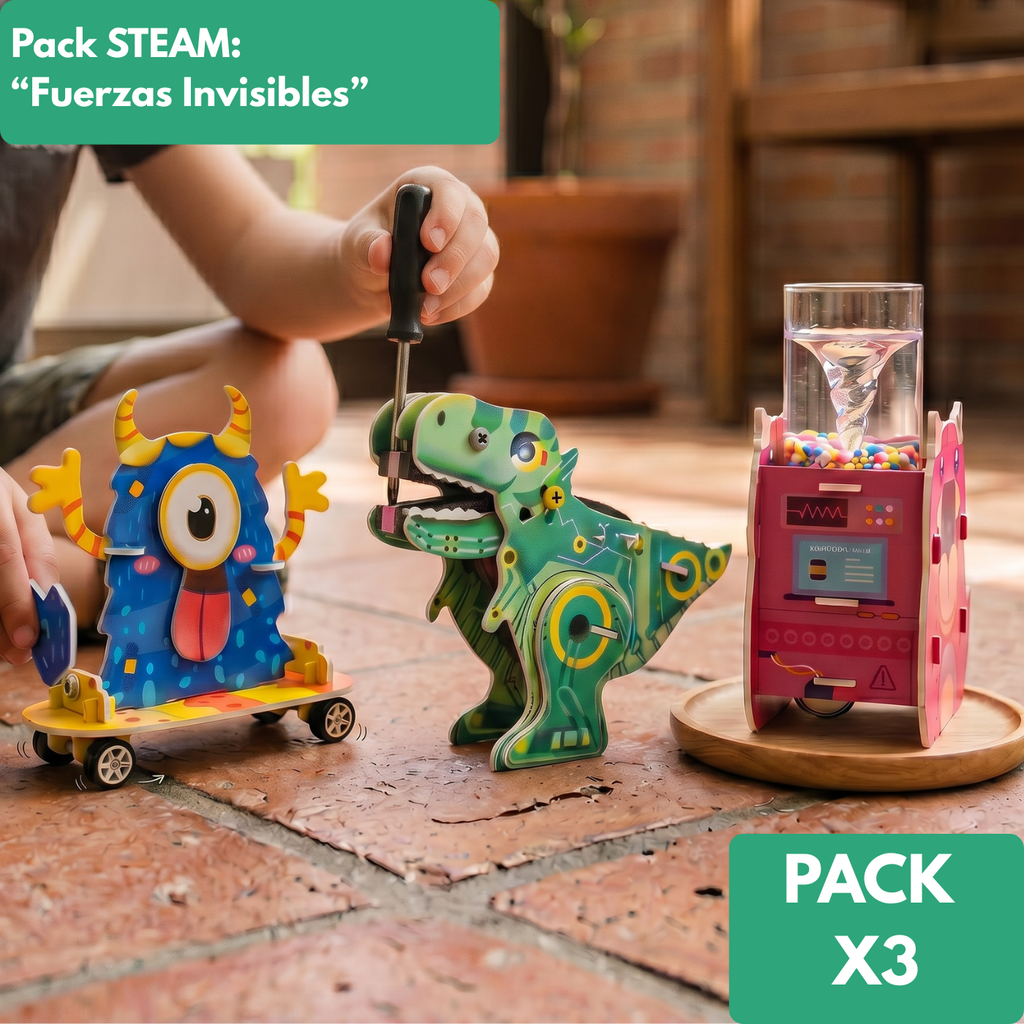 PACK STEAM x3 - Fuerzas Invisibles