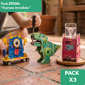PACK STEAM x3 - Fuerzas Invisibles